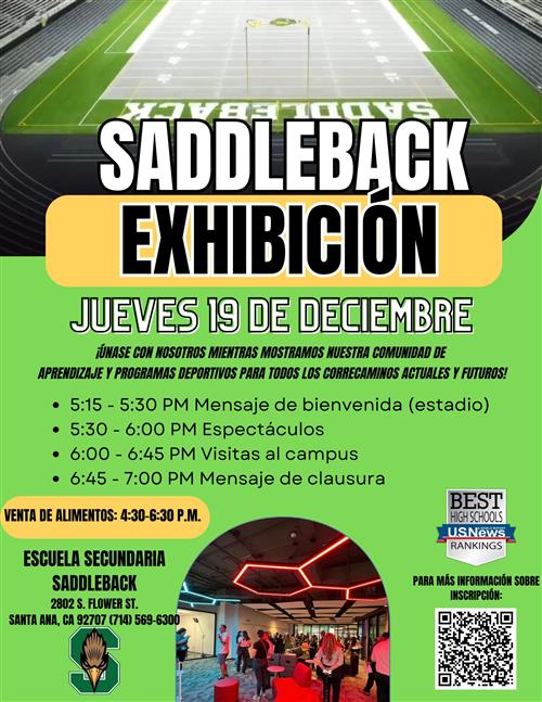 Saddleback Showcase Spanish